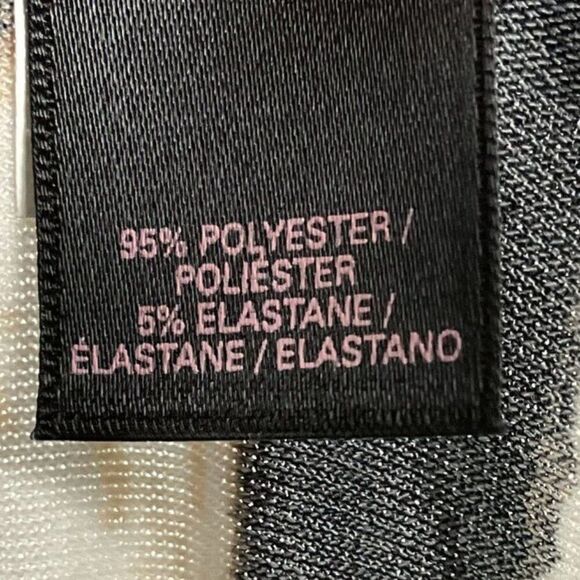 Victoria's Secret Animal Print Dress, size small, faux wrap skirt, poly/elastane - Picture 15 of 16